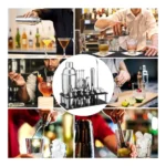 Kit Caipirinha Profissional 23 Peças Inox Coqueteleira 750ml