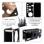 Kit 18 Caipirinha Profissional Coqueteleira 750ml Inox