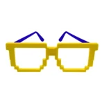 Óculos Minecraft Kit 10 Peças Para Festa Diversas Cores