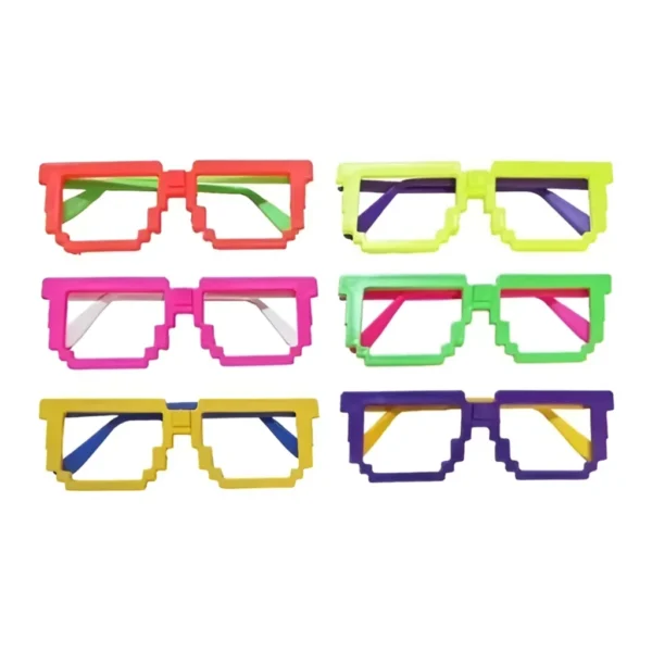 Óculos Minecraft Kit 10 Peças Para Festa Diversas Cores