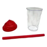 Twister 300ml Cristal Tampa Chantilly -15 Copos Completos