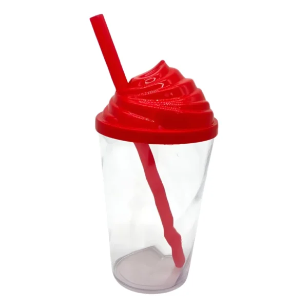 Twister 300ml Cristal Tampa Chantilly -15 Copos Completos