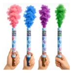 Kit 2 Bastão Fumaça Azul Rosa Verde Lilás Chá De Revelação