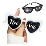 Kit 2 Óculos Escuro Para Casamento Noivo Noiva Casei Festa
