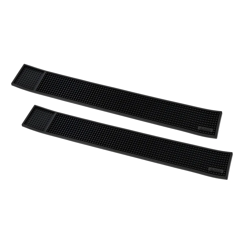 Kit Dois Tapetes Barman Mat Runner Profissional 60x08cm Weck Cor Preto Kit Dois Tapetes Barman Mat Runner Profissional 60x08cm Weck Cor Preto