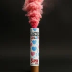 Kit 4 Bastão Fumaça Chá Revelação Azul Rosa Verde Lilás Show