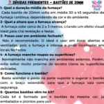 Kit 4 Bastão Fumaça Chá Revelação Azul Rosa Verde Lilás Show