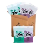 4 Tinta Pó Colorido Color Para Chá Revelação Chá Bebê Cor Verde E Roxo