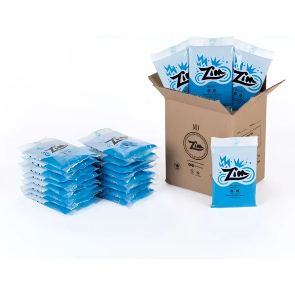 4 Tinta Pó Colorido Color Para Chá Revelação Chá Bebê Cor Azul