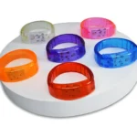 Kit 6 Pulseiras De Festa Led Bracelete Balada Rave Casamento