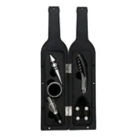 Kit Para Vinho 5 Peças Com Saca Rolha - Corta Lacre