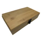 Kit Para Vinho Com Acessórios E Maleta Em Madeira 5 Pçs