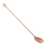 Kit Colher Bailarina Dosador Duplo Cor Cobre Rose Gin Drinks