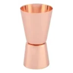 Kit Colher Bailarina Dosador Duplo Cor Cobre Rose Gin Drinks