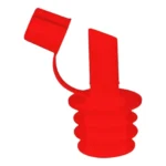 Kits De Bico Dosador Para Vidros Azeite Vinagre Mel E Molhos Cor Preto