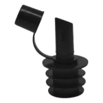 Kits De Bico Dosador Para Vidros Azeite Vinagre Mel E Molhos Cor Preto