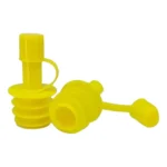 Kits De Bico Dosador Para Vidros Azeite Vinagre Mel E Molhos Cor Preto