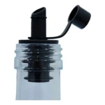 Kits De Bico Dosador Para Vidros Azeite Vinagre Mel E Molhos Cor Preto