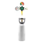 Kit Extração De Chopp Chopeira 1 Via Com Cilindro 3 Kgs Cor Cinza