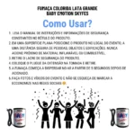 Kit C/2 Fumaça Colorida Lata Revelação Acionamento Eletrico