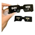 Kit 2 Óculos Europeu Noiva Noivo Nomes Casamento Festa