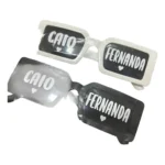 Kit 2 Óculos Europeu Noiva Noivo Nomes Casamento Festa