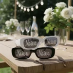 Kit 2 Óculos Noiva Noivo Festa Retro Casamento