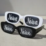 Kit 2 Óculos Noiva Noivo Festa Retro Casamento