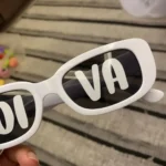 Kit 2 Óculos Festa Retro Noivo Noiva Casamento Personalizado