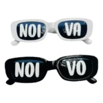 Kit 2 Óculos Festa Retro Noivo Noiva Casamento Personalizado