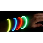 Pulseiras Neon Kit 100 Festa Tubo Balada Formatura Fluorescente Led