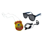 Maleta Segurança Das Alianças Pajem Óculos Distintivo Fone