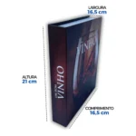 Kit Vinho Presente Abridor Saca Rolhas Tampa Dosador 5 Peças