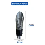 Kit Vinho Presente Abridor Saca Rolhas Tampa Dosador 5 Peças