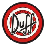 Kit Duff Simpsons Bar Mat + 4 Porta Copo Tapete Emborrachado