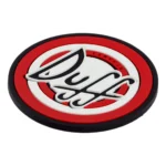 Kit Duff Simpsons Bar Mat + 4 Porta Copo Tapete Emborrachado