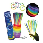 Kit Balada Festa Neon 150 Pçs Máscara, Tiara, Pulseira Neon