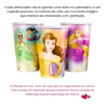 Kit Festa Princesas Disney 8 Copos 8 Pratos Aniversário