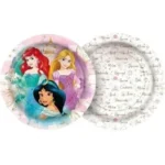 Kit Festa Princesas - Pratos, Copos, Guardanapos Garfos