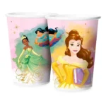 Kit Festa Princesas - Pratos, Copos, Guardanapos Garfos