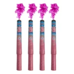 Fumaça Rosa Chá Revelação Bastão Kit C/ 04 Unidades Original