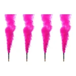 Fumaça Rosa Chá Revelação Bastão Kit C/ 04 Unidades Original