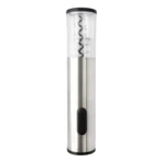 Kit Para Vinho Preto E Prata 5 Peças Luxo Premium Cozinha