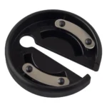 Kit Para Vinho Preto E Prata 5 Peças Luxo Premium Cozinha