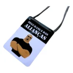 Maleta Segurança Das Alianças Pajem Óculos Distintivo Crachá