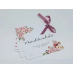 Kit Manual De Padrinhos Com 5 Cartoes