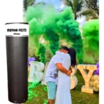 Lançador Papel Serpentina+ Pó Colorido - Chá Revelação