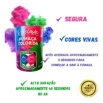 Fumaça Colorida Chá Revelação Lata Acionamento Elétrico