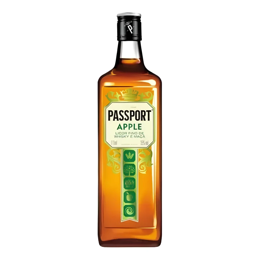 Licor Fino De Whisky Maçã Passport Garrafa 670ml Licor Fino De Whisky Maçã Passport Garrafa 670ml