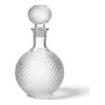 Garrafa Licoreira Whisky De Vidro Redonda Decoração